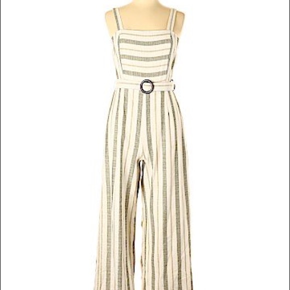 Plus size striped Jumpsuit - Picture 5 of 5
